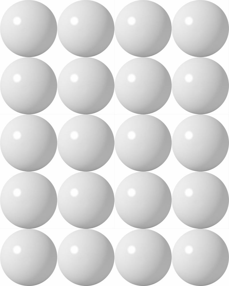 (20) Replacement Marble Balls Compatible with Hungry Hungry Hippos Game - BC Precision